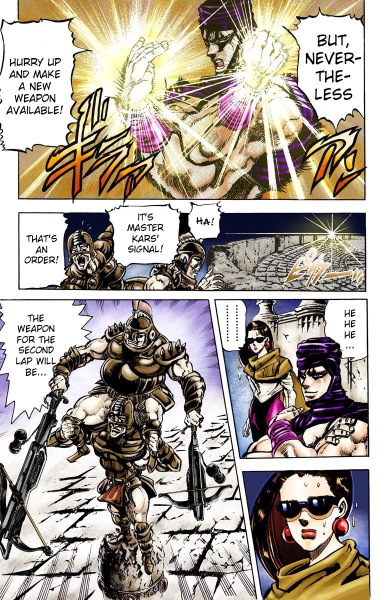 Read JoJo's Bizarre Adventure Part 2 Battle Tendency Official Colored Manga Online