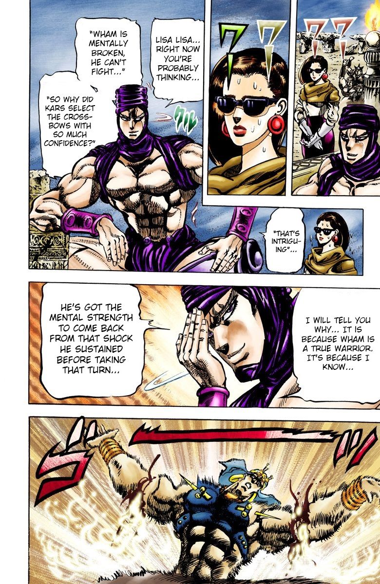 Read JoJo's Bizarre Adventure Part 2 Battle Tendency Official Colored Manga Online