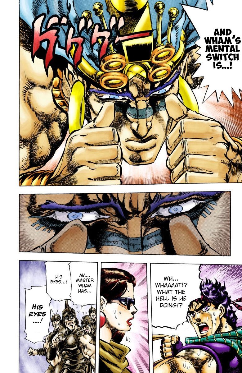 Read JoJo's Bizarre Adventure Part 2 Battle Tendency Official Colored Manga Online