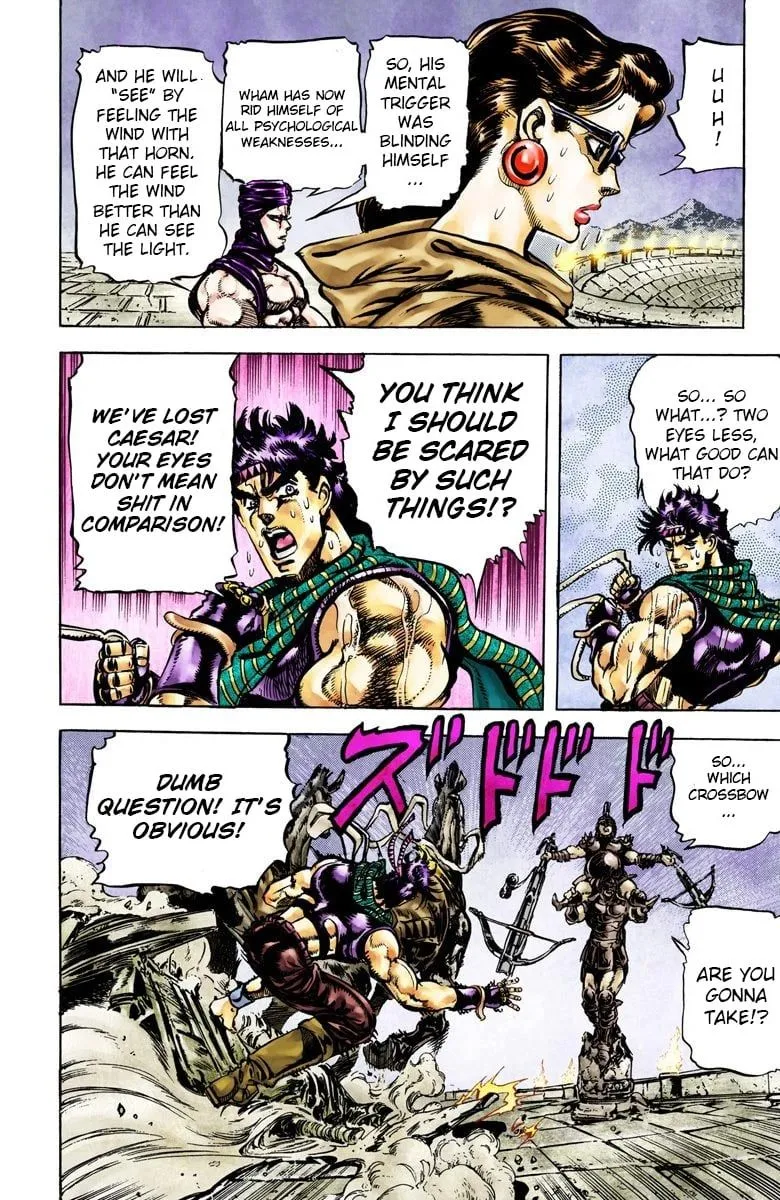 Read JoJo's Bizarre Adventure Part 2 Battle Tendency Official Colored Manga Online