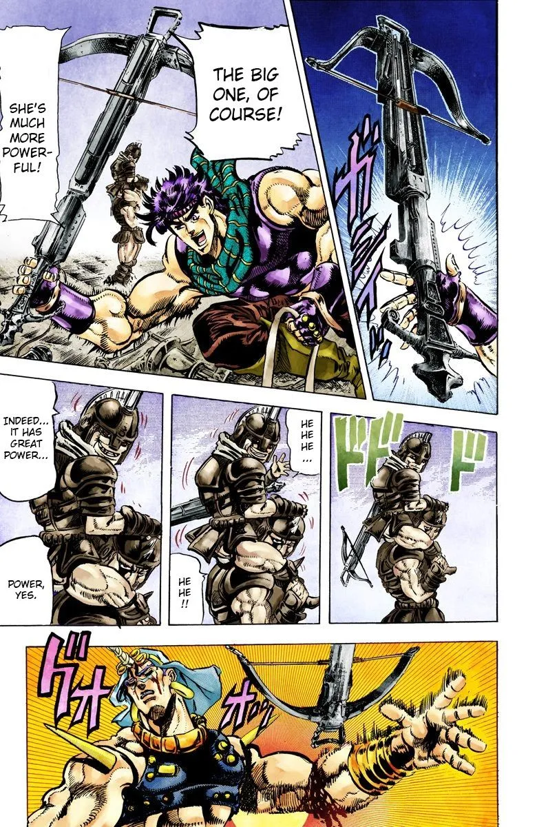 Read JoJo's Bizarre Adventure Part 2 Battle Tendency Official Colored Manga Online