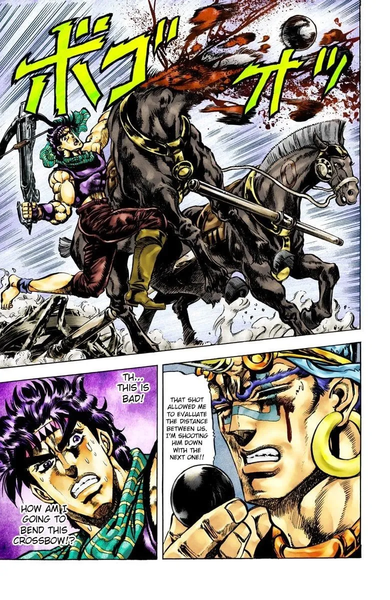 Read JoJo's Bizarre Adventure Part 2 Battle Tendency Official Colored Manga Online