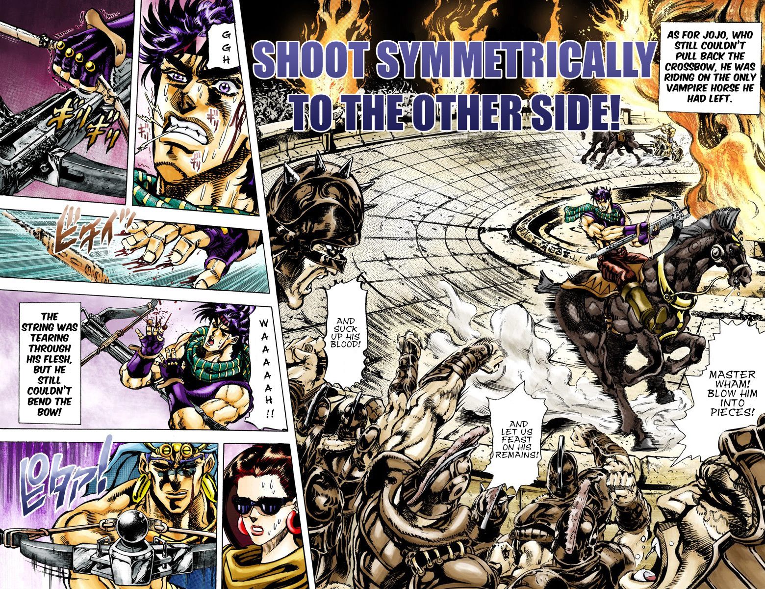 Read JoJo's Bizarre Adventure Part 2 Battle Tendency Official Colored Manga Online