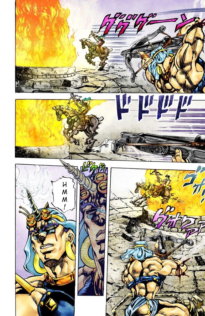 Read JoJo's Bizarre Adventure Part 2 Battle Tendency Official Colored Manga Online