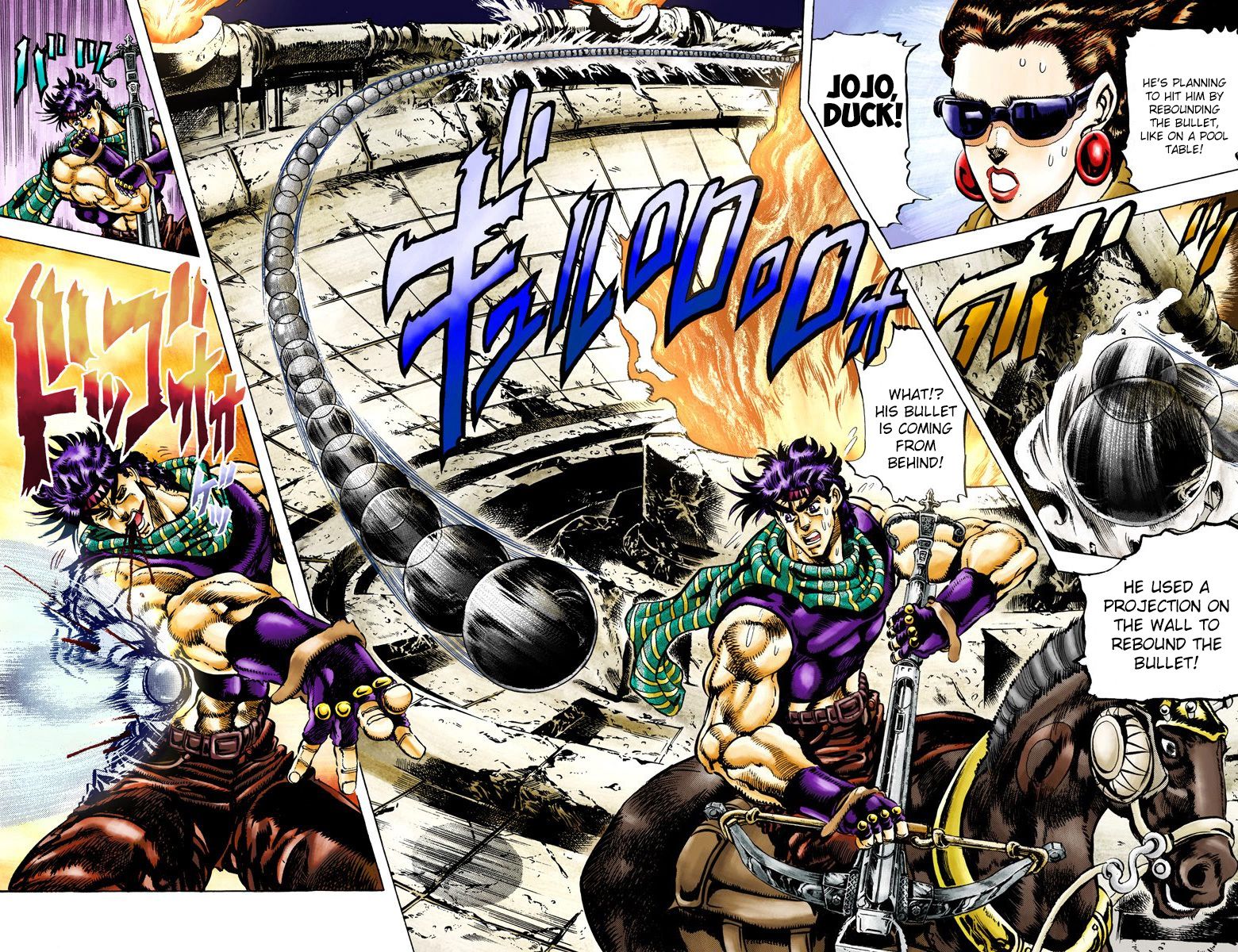 Read JoJo's Bizarre Adventure Part 2 Battle Tendency Official Colored Manga Online