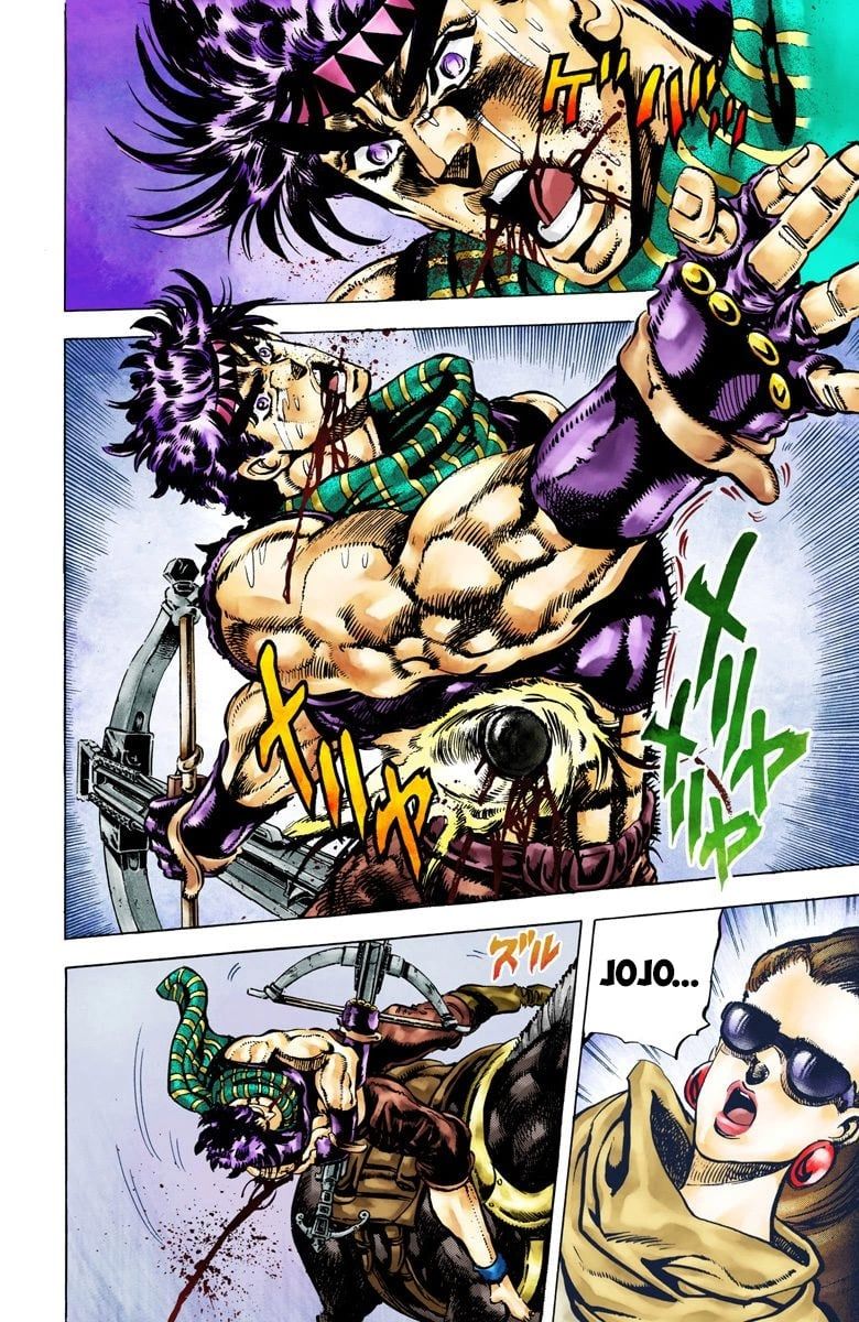 Read JoJo's Bizarre Adventure Part 2 Battle Tendency Official Colored Manga Online