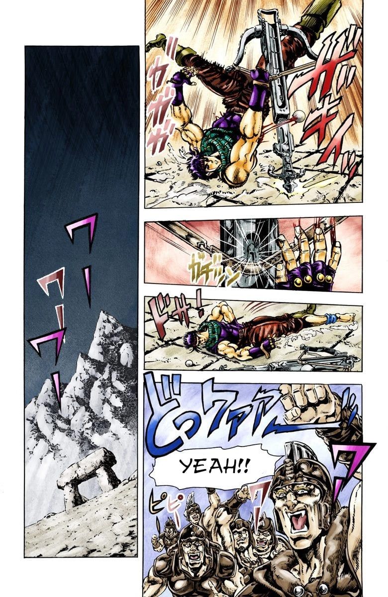 Read JoJo's Bizarre Adventure Part 2 Battle Tendency Official Colored Manga Online