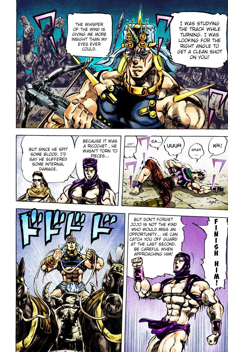 Read JoJo's Bizarre Adventure Part 2 Battle Tendency Official Colored Manga Online