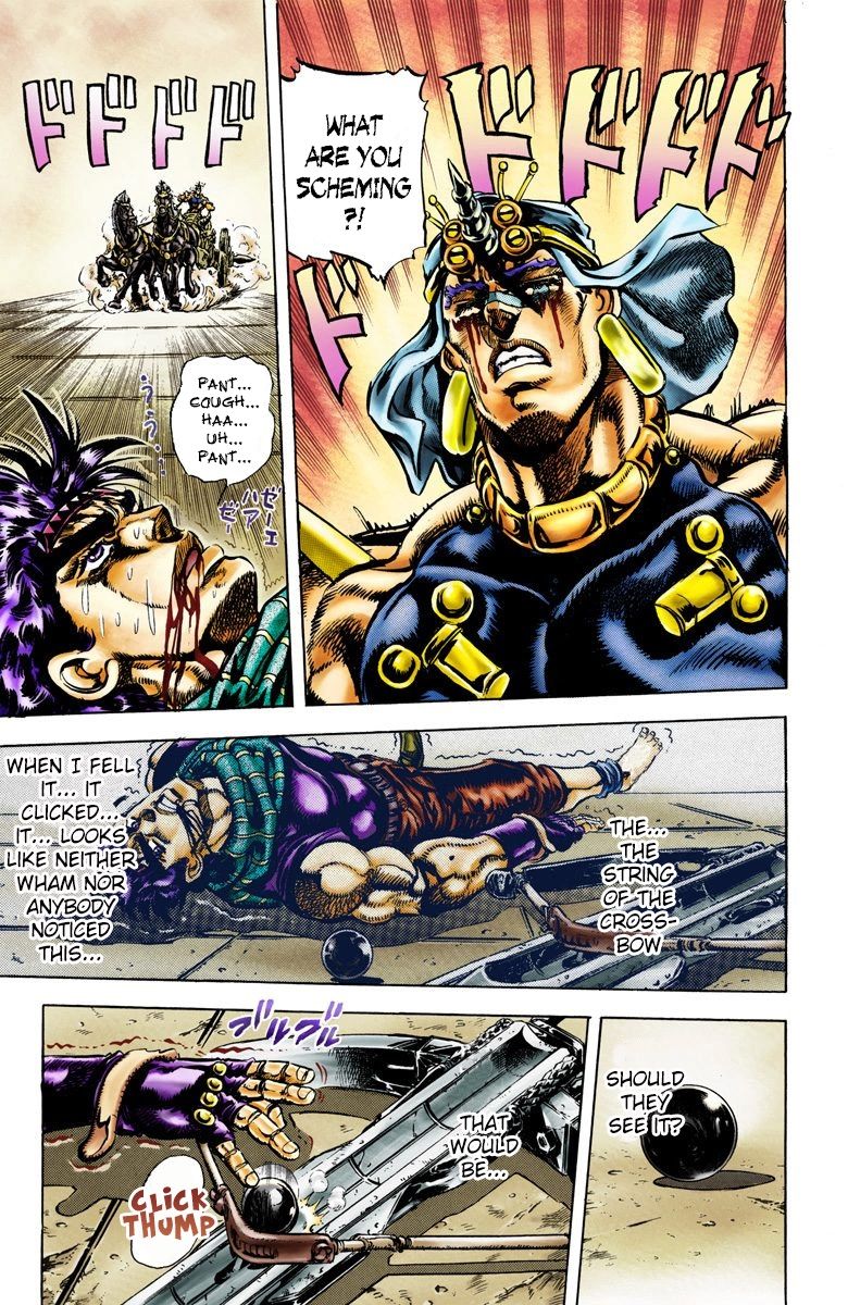 Read JoJo's Bizarre Adventure Part 2 Battle Tendency Official Colored Manga Online