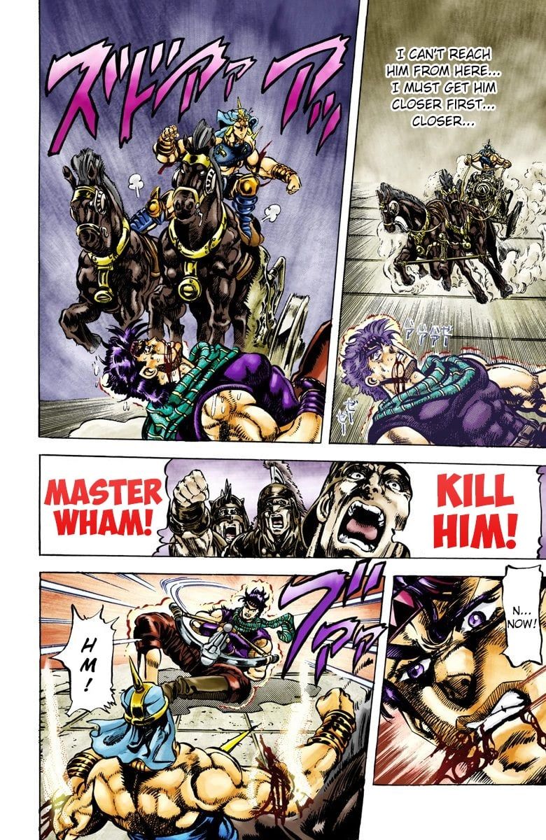 Read JoJo's Bizarre Adventure Part 2 Battle Tendency Official Colored Manga Online