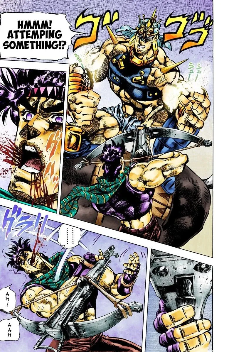 Read JoJo's Bizarre Adventure Part 2 Battle Tendency Official Colored Manga Online
