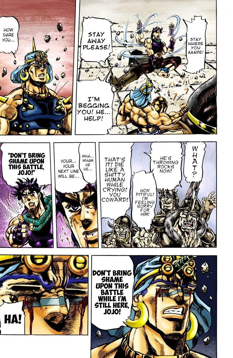 Read JoJo's Bizarre Adventure Part 2 Battle Tendency Official Colored Manga Online