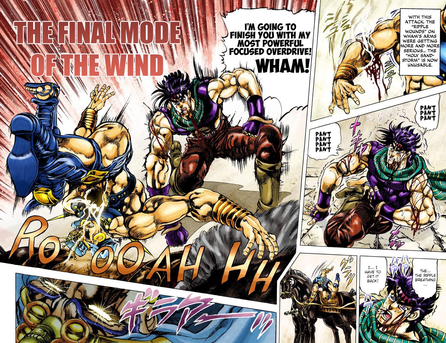 Read JoJo's Bizarre Adventure Part 2 Battle Tendency Official Colored Manga Online