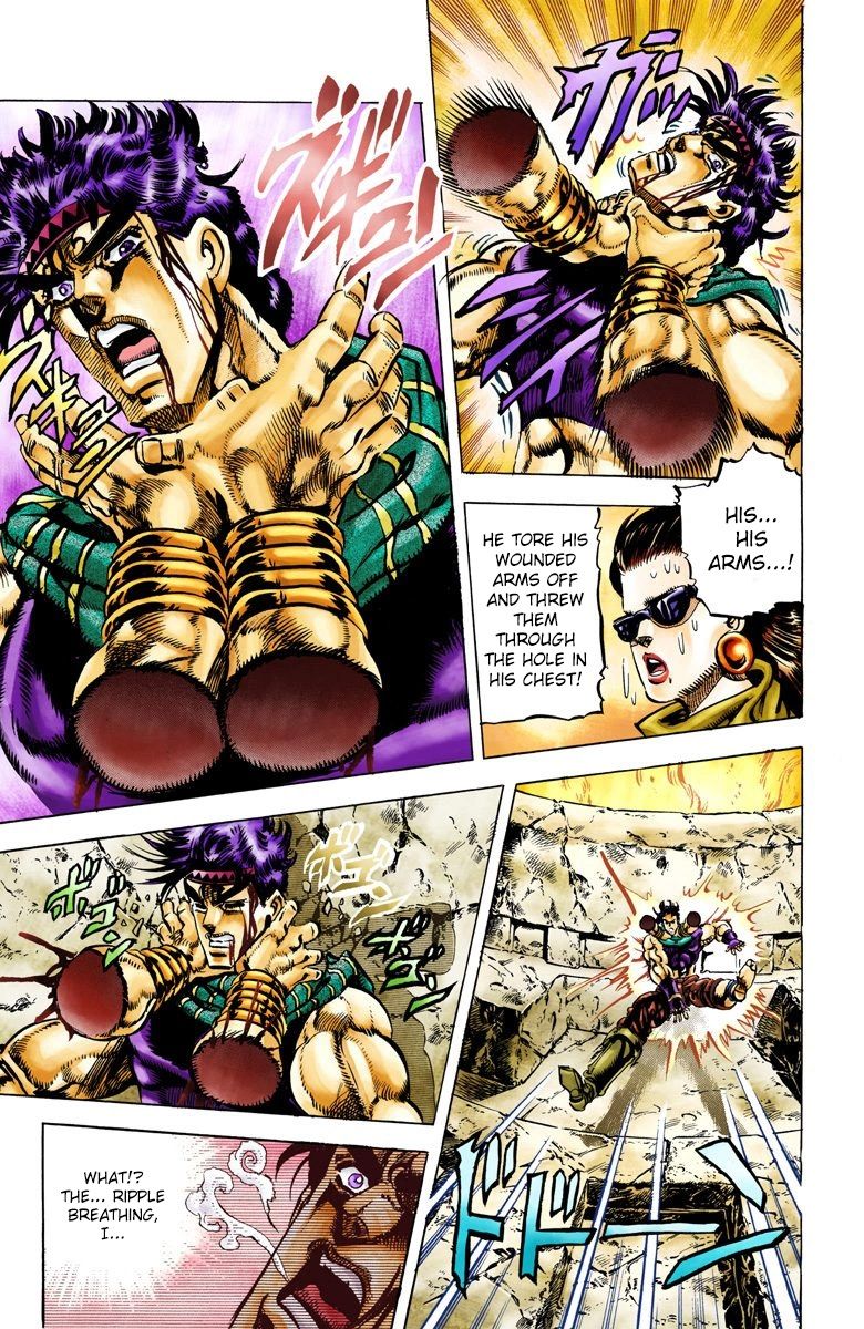 Read JoJo's Bizarre Adventure Part 2 Battle Tendency Official Colored Manga Online