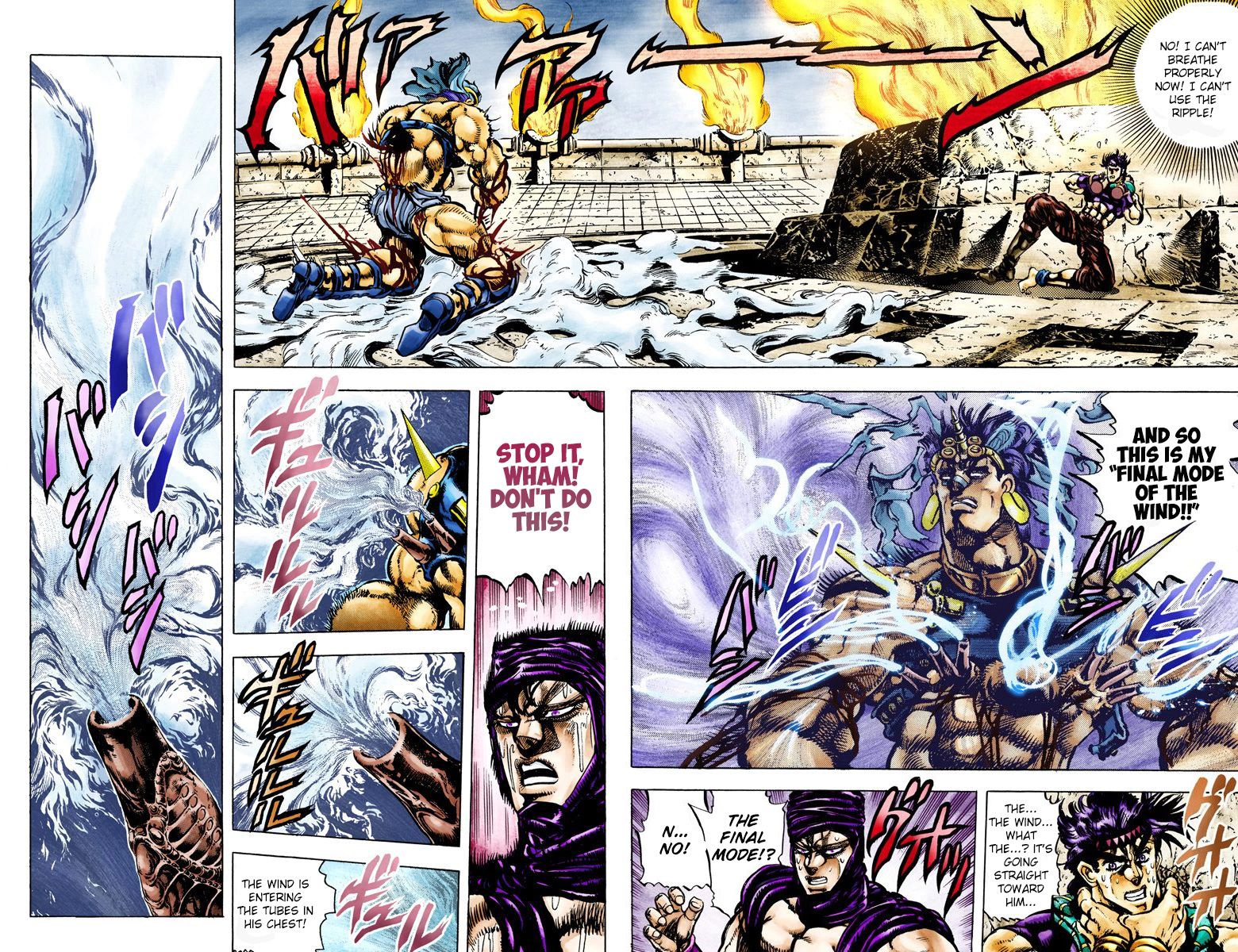 Read JoJo's Bizarre Adventure Part 2 Battle Tendency Official Colored Manga Online