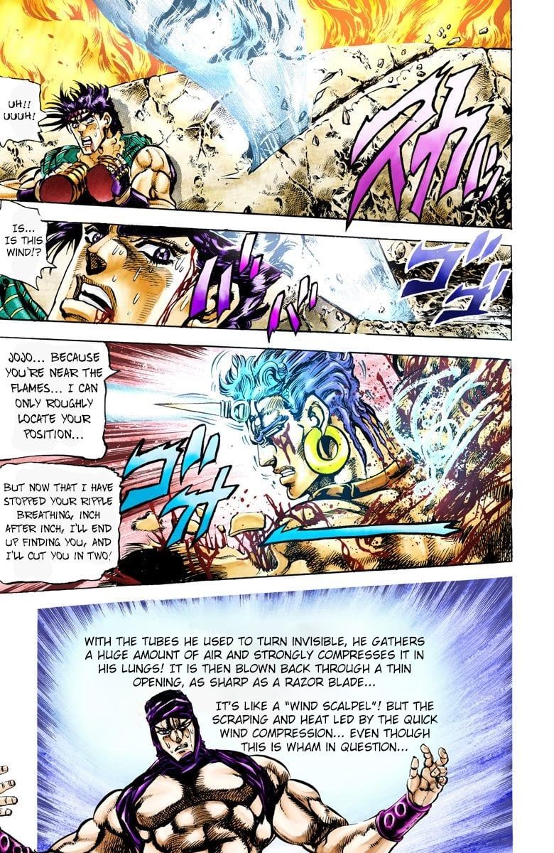 Read JoJo's Bizarre Adventure Part 2 Battle Tendency Official Colored Manga Online