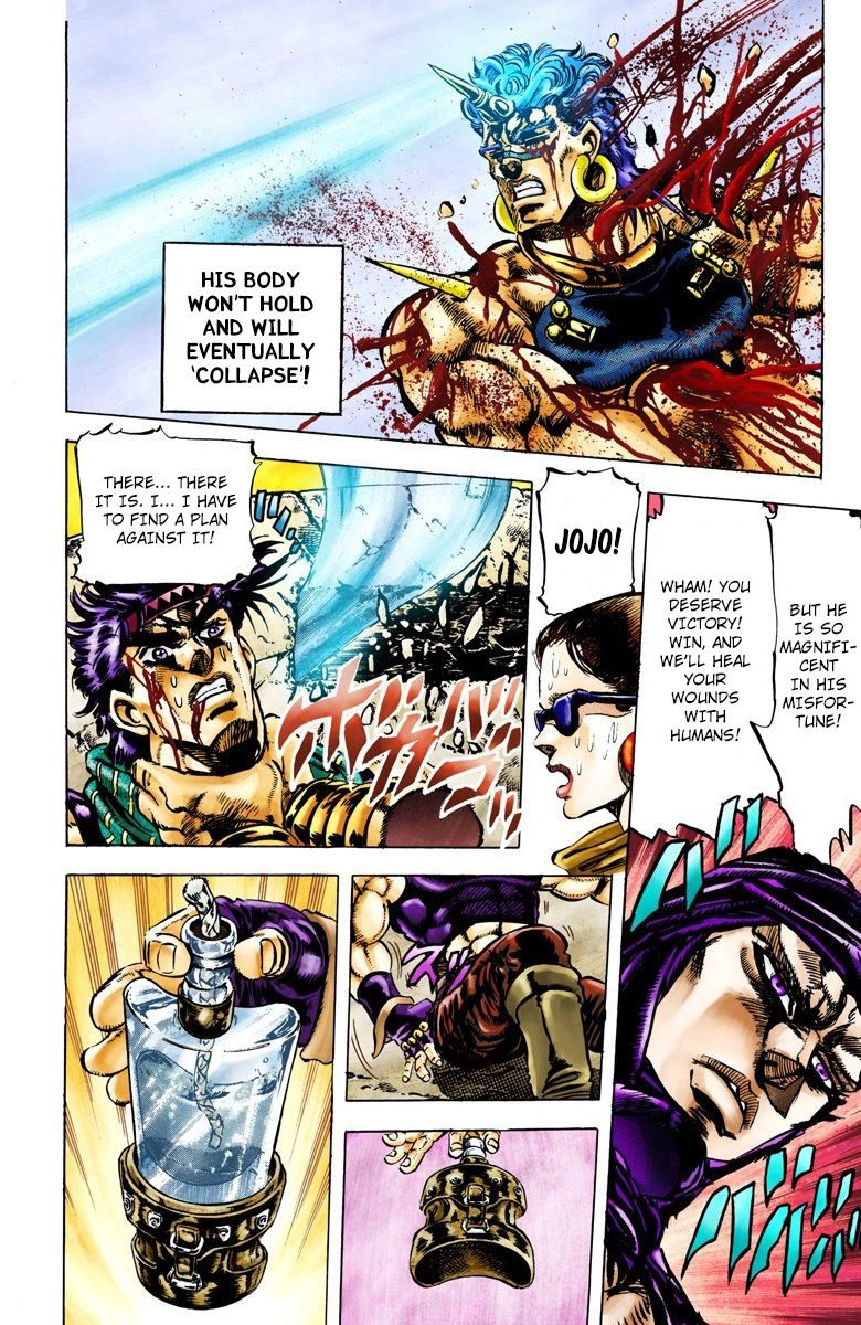 Read JoJo's Bizarre Adventure Part 2 Battle Tendency Official Colored Manga Online