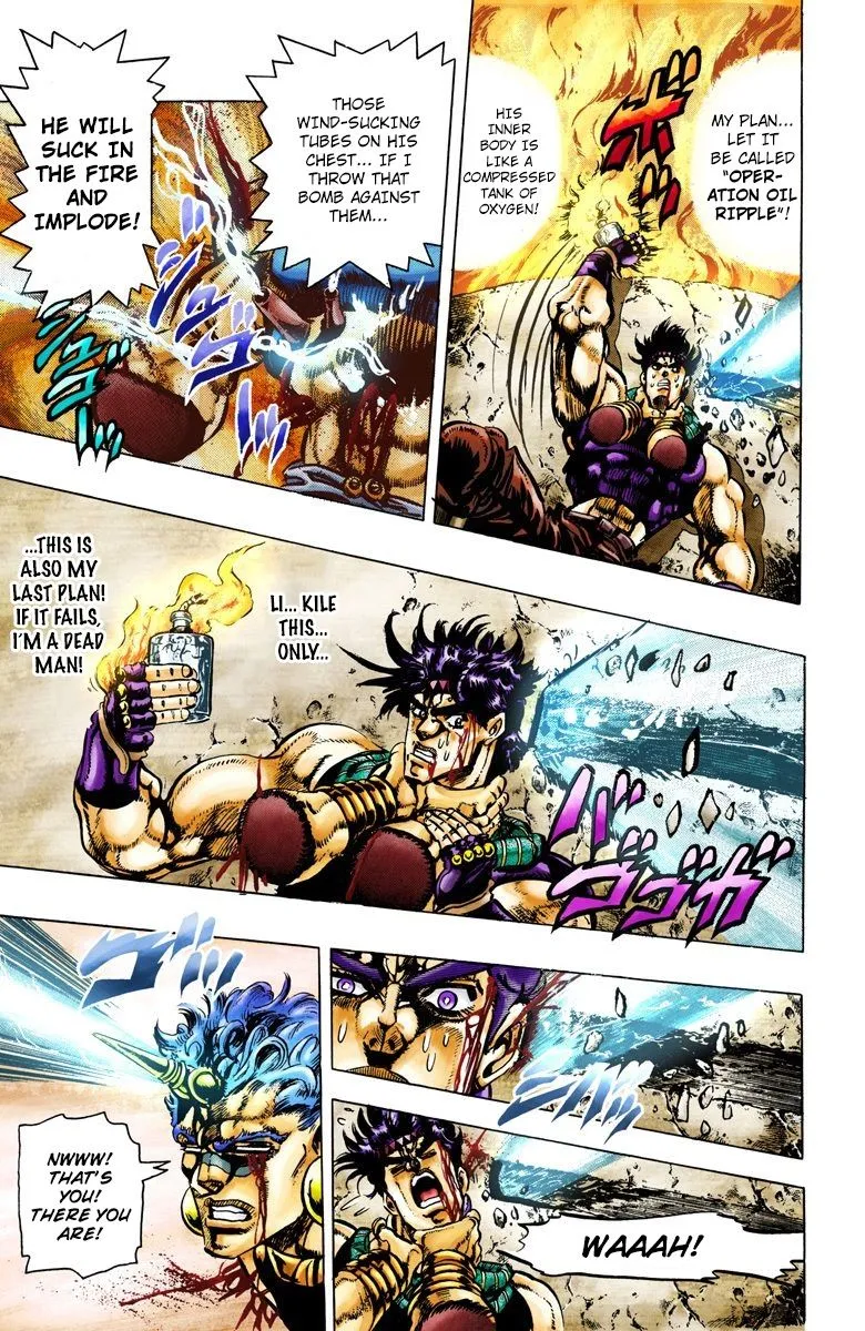 Read JoJo's Bizarre Adventure Part 2 Battle Tendency Official Colored Manga Online