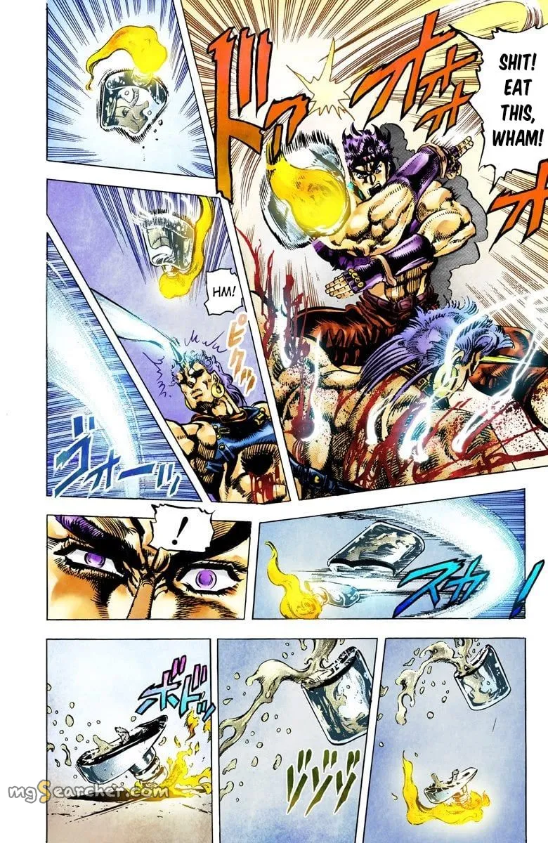 Read JoJo's Bizarre Adventure Part 2 Battle Tendency Official Colored Manga Online