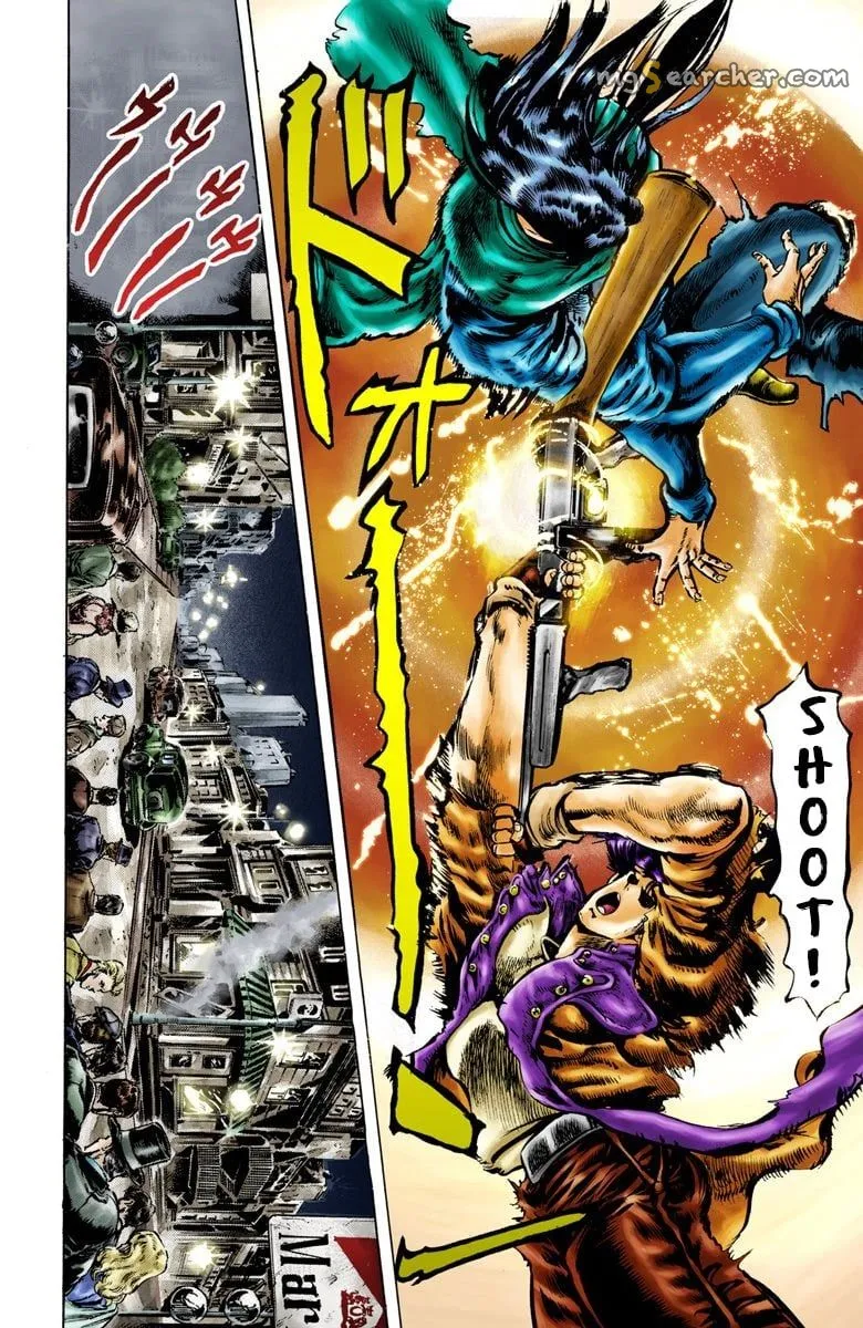 Read JoJo's Bizarre Adventure Part 2 Battle Tendency Official Colored Manga Online