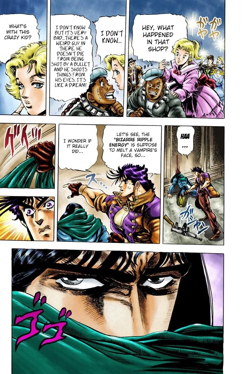 Read JoJo's Bizarre Adventure Part 2 Battle Tendency Official Colored Manga Online