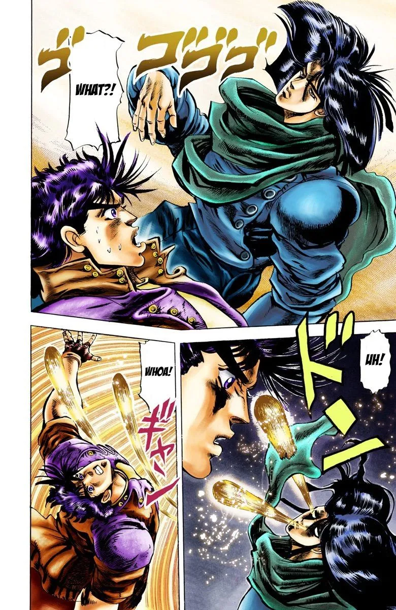 Read JoJo's Bizarre Adventure Part 2 Battle Tendency Official Colored Manga Online