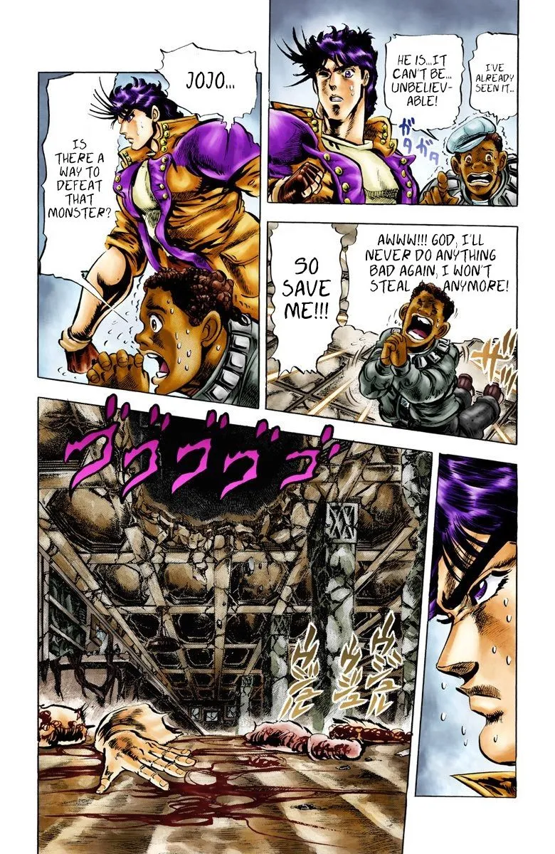 Read JoJo's Bizarre Adventure Part 2 Battle Tendency Official Colored Manga Online
