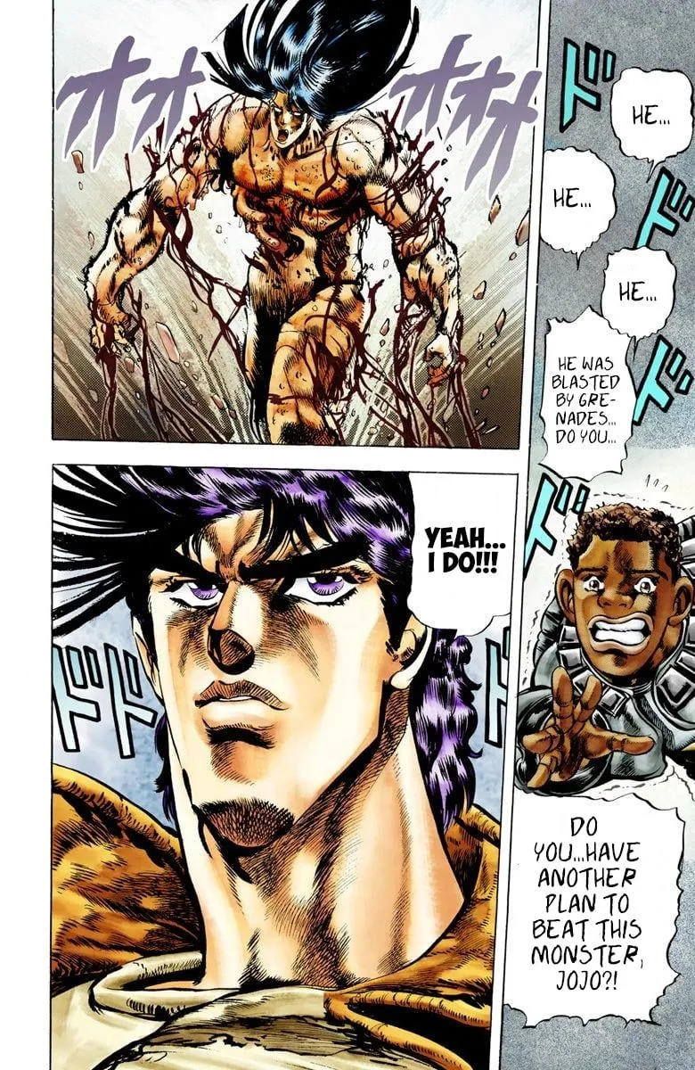 Read JoJo's Bizarre Adventure Part 2 Battle Tendency Official Colored Manga Online