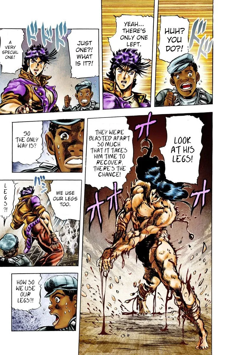 Read JoJo's Bizarre Adventure Part 2 Battle Tendency Official Colored Manga Online
