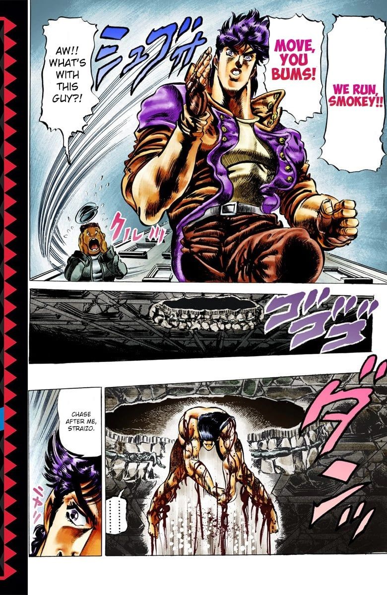 Read JoJo's Bizarre Adventure Part 2 Battle Tendency Official Colored Manga Online