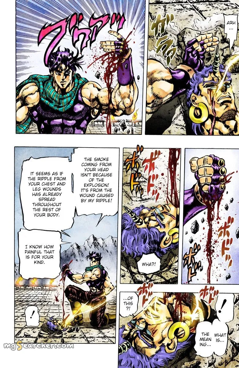 Read JoJo's Bizarre Adventure Part 2 Battle Tendency Official Colored Manga Online