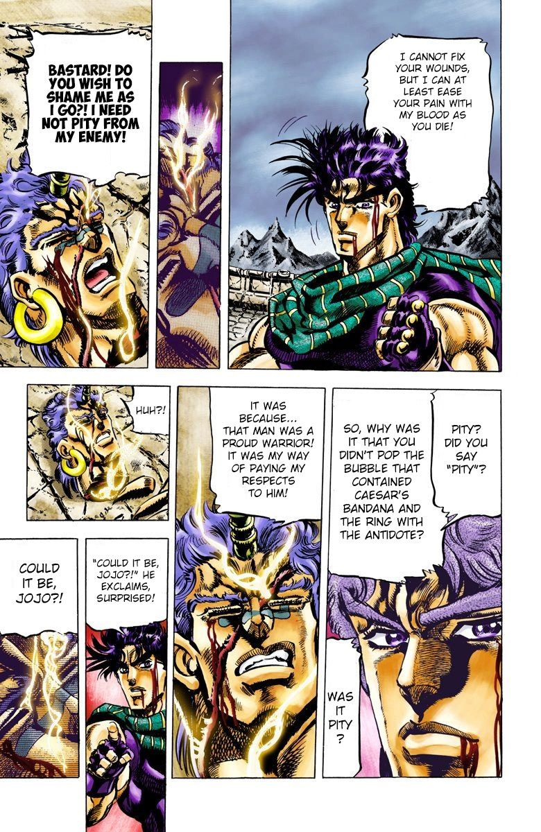 Read JoJo's Bizarre Adventure Part 2 Battle Tendency Official Colored Manga Online