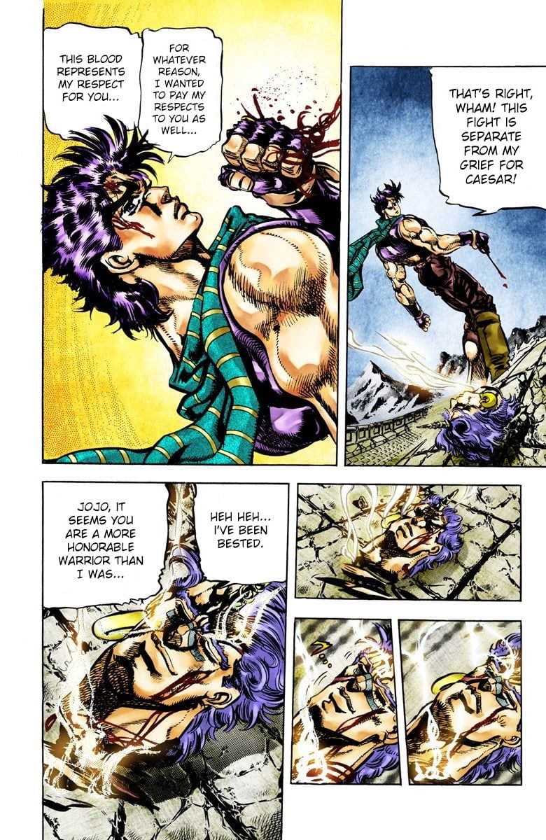 Read JoJo's Bizarre Adventure Part 2 Battle Tendency Official Colored Manga Online