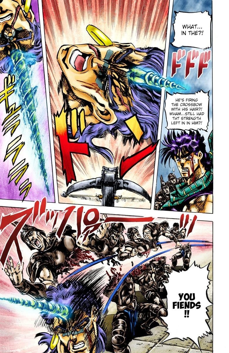 Read JoJo's Bizarre Adventure Part 2 Battle Tendency Official Colored Manga Online