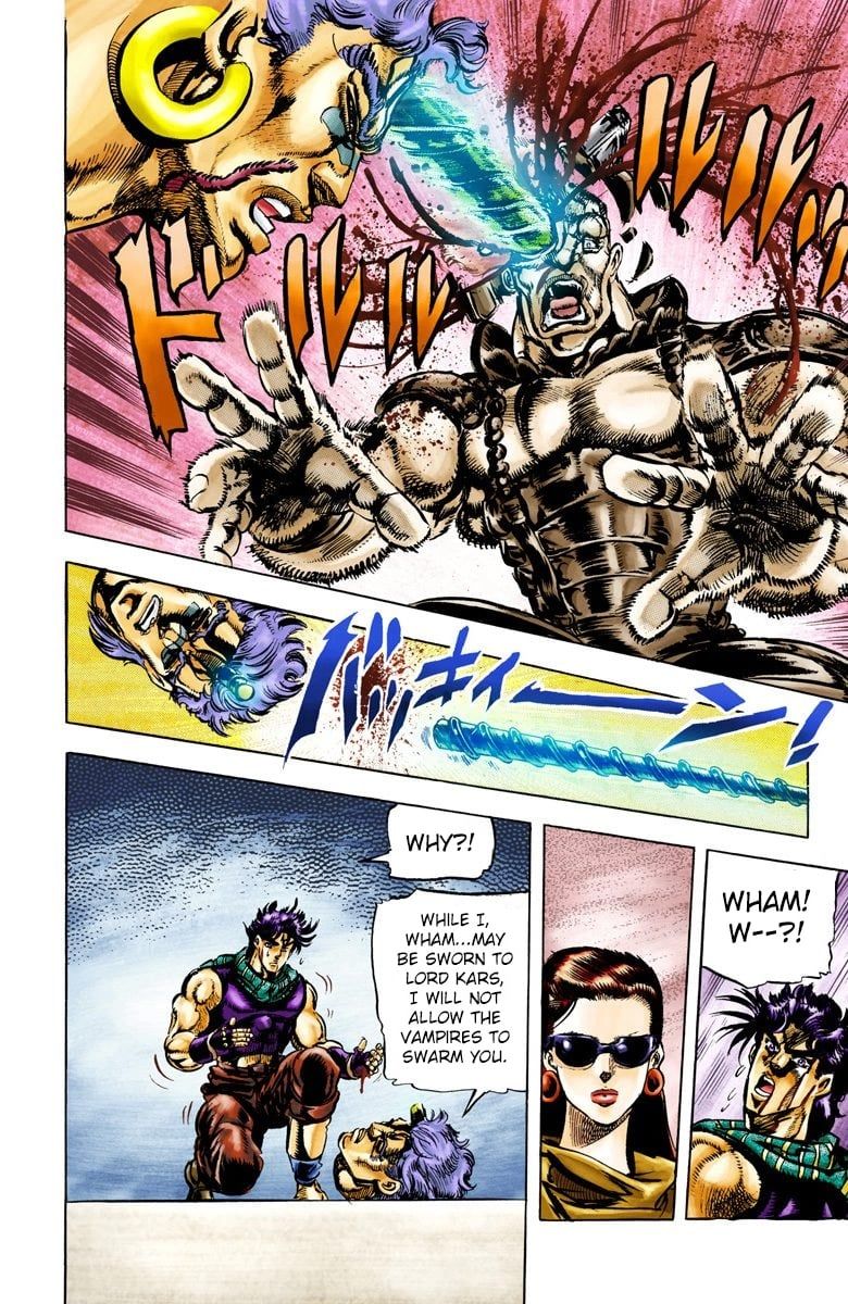 Read JoJo's Bizarre Adventure Part 2 Battle Tendency Official Colored Manga Online