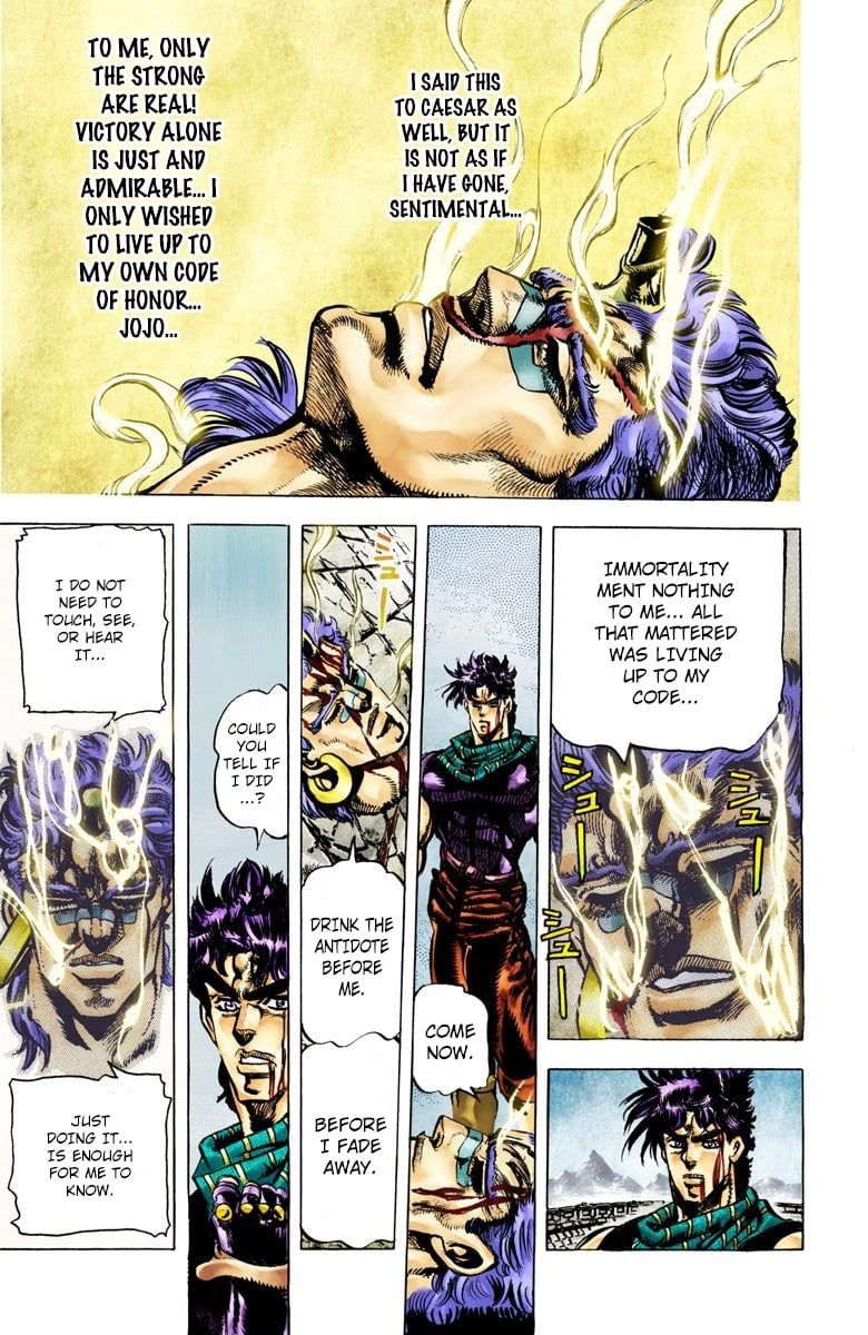 Read JoJo's Bizarre Adventure Part 2 Battle Tendency Official Colored Manga Online