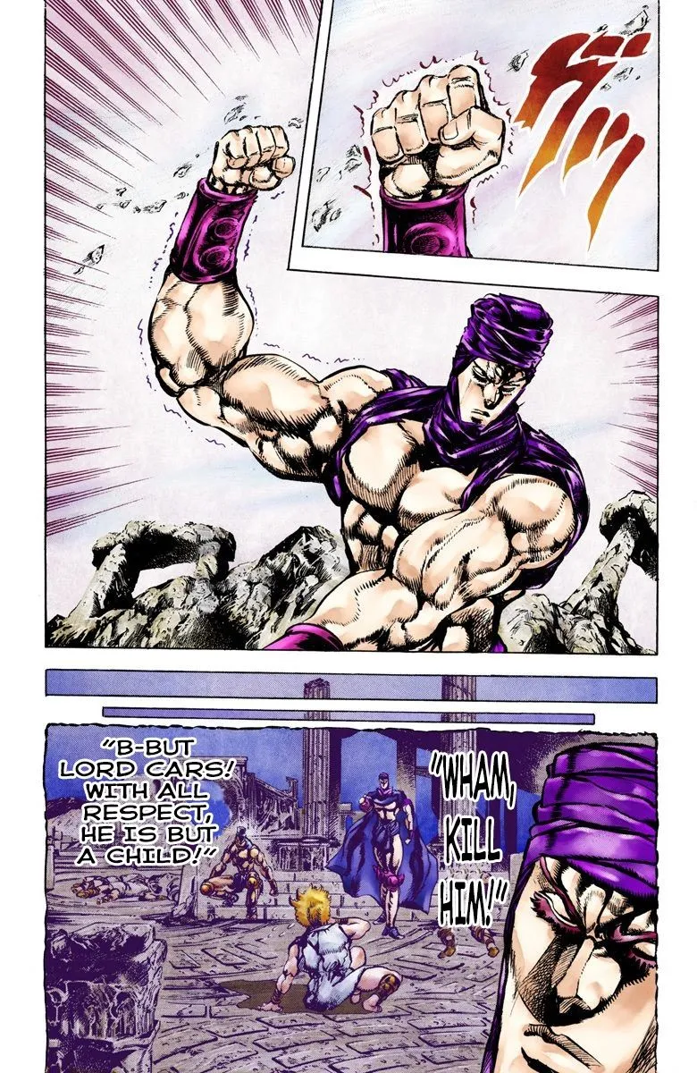 Read JoJo's Bizarre Adventure Part 2 Battle Tendency Official Colored Manga Online