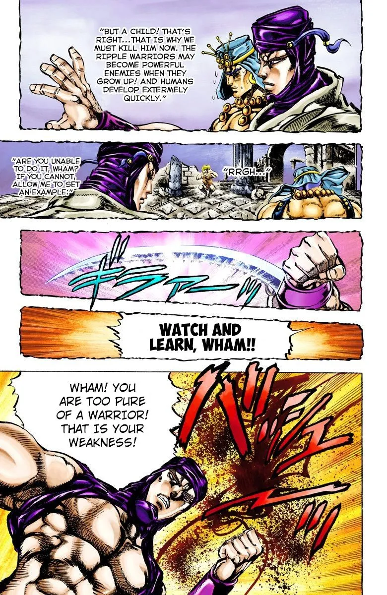 Read JoJo's Bizarre Adventure Part 2 Battle Tendency Official Colored Manga Online