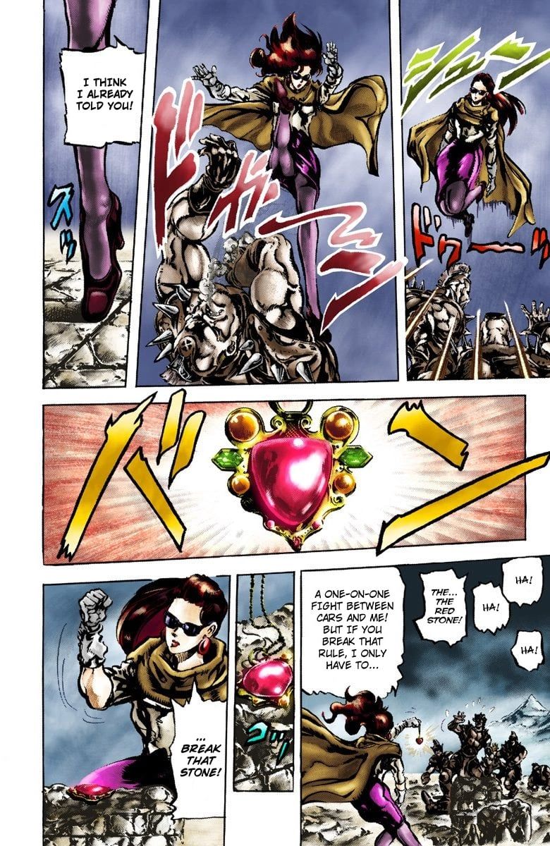Read JoJo's Bizarre Adventure Part 2 Battle Tendency Official Colored Manga Online