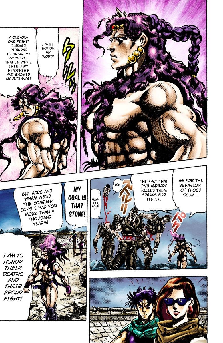 Read JoJo's Bizarre Adventure Part 2 Battle Tendency Official Colored Manga Online
