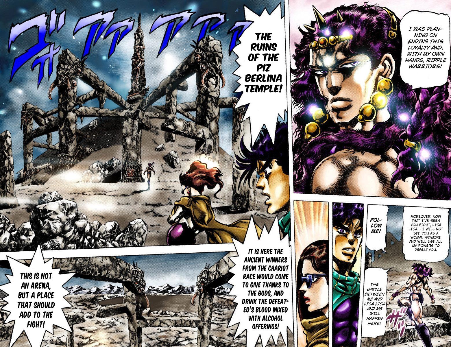 Read JoJo's Bizarre Adventure Part 2 Battle Tendency Official Colored Manga Online
