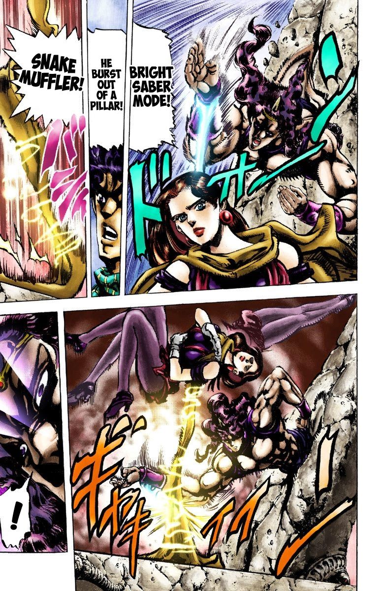 Read JoJo's Bizarre Adventure Part 2 Battle Tendency Official Colored Manga Online