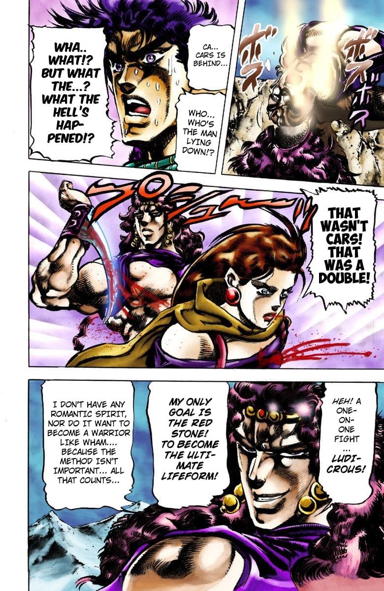 Read JoJo's Bizarre Adventure Part 2 Battle Tendency Official Colored Manga Online
