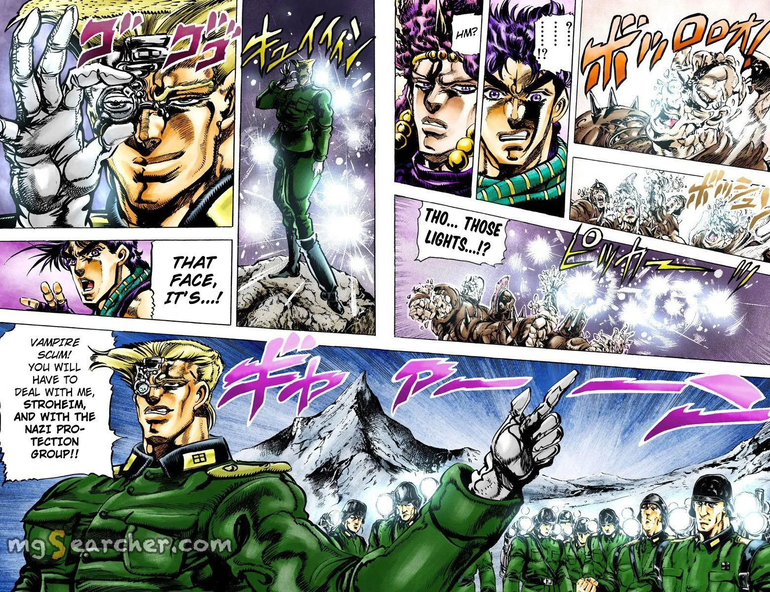 Read JoJo's Bizarre Adventure Part 2 Battle Tendency Official Colored Manga Online