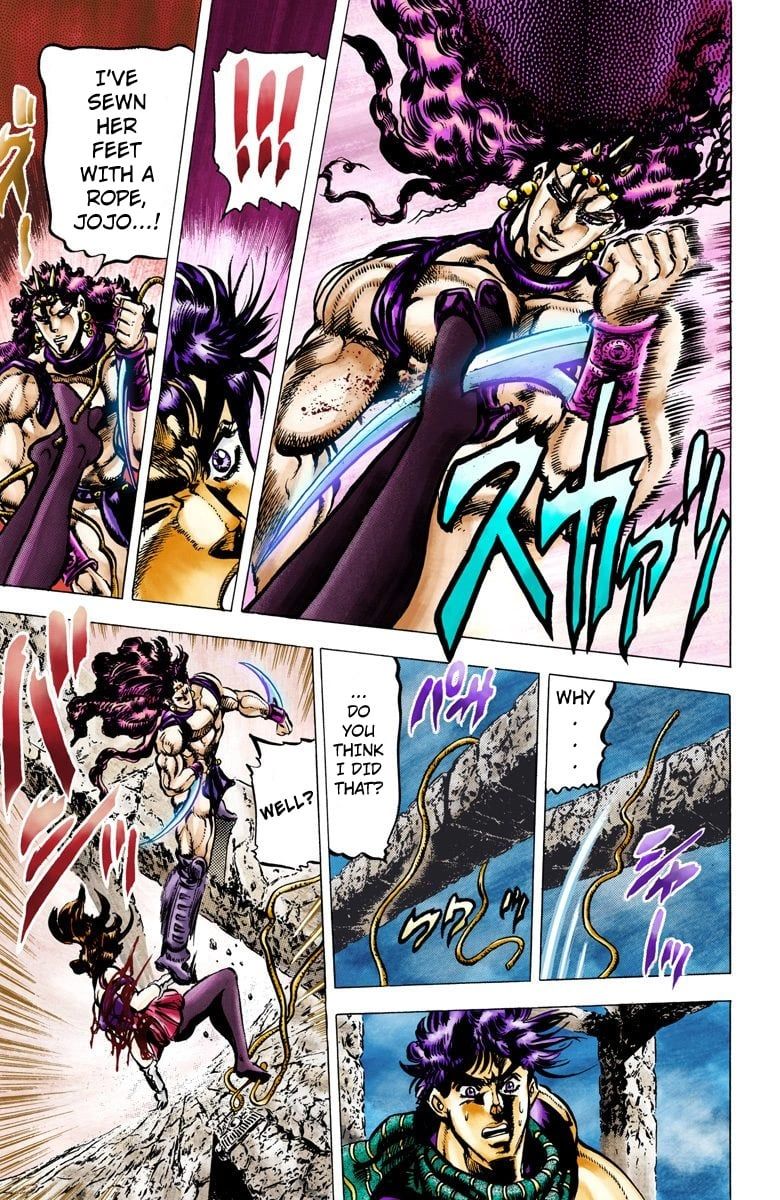 Read JoJo's Bizarre Adventure Part 2 Battle Tendency Official Colored Manga Online
