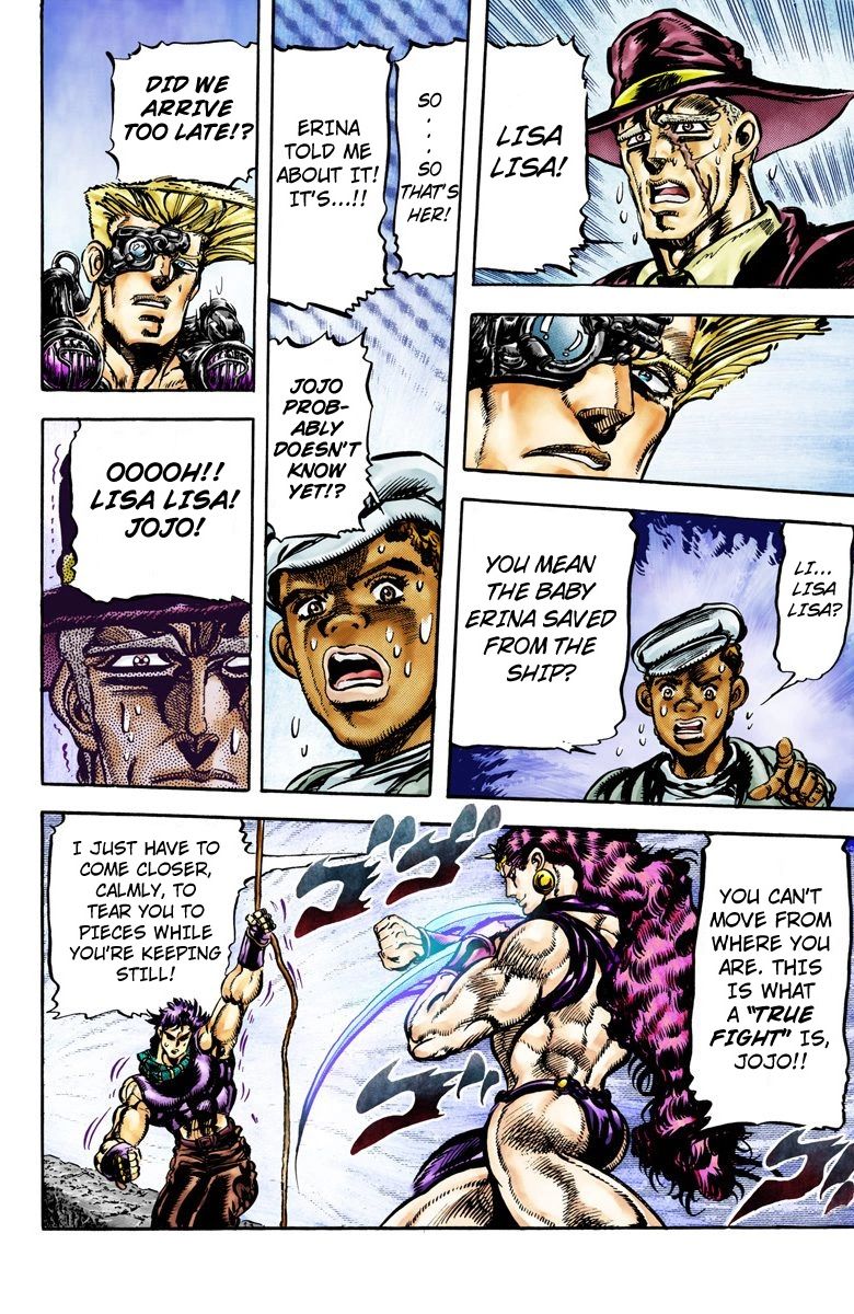 Read JoJo's Bizarre Adventure Part 2 Battle Tendency Official Colored Manga Online
