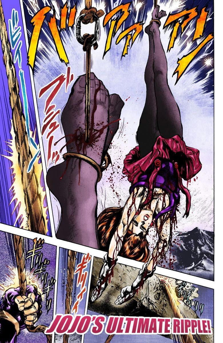 Read JoJo's Bizarre Adventure Part 2 Battle Tendency Official Colored Manga Online