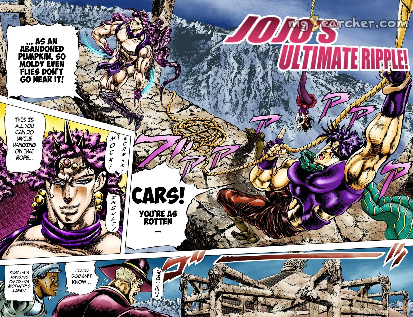 Read JoJo's Bizarre Adventure Part 2 Battle Tendency Official Colored Manga Online