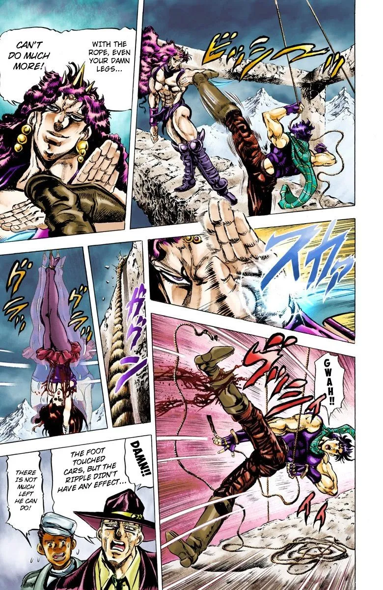 Read JoJo's Bizarre Adventure Part 2 Battle Tendency Official Colored Manga Online