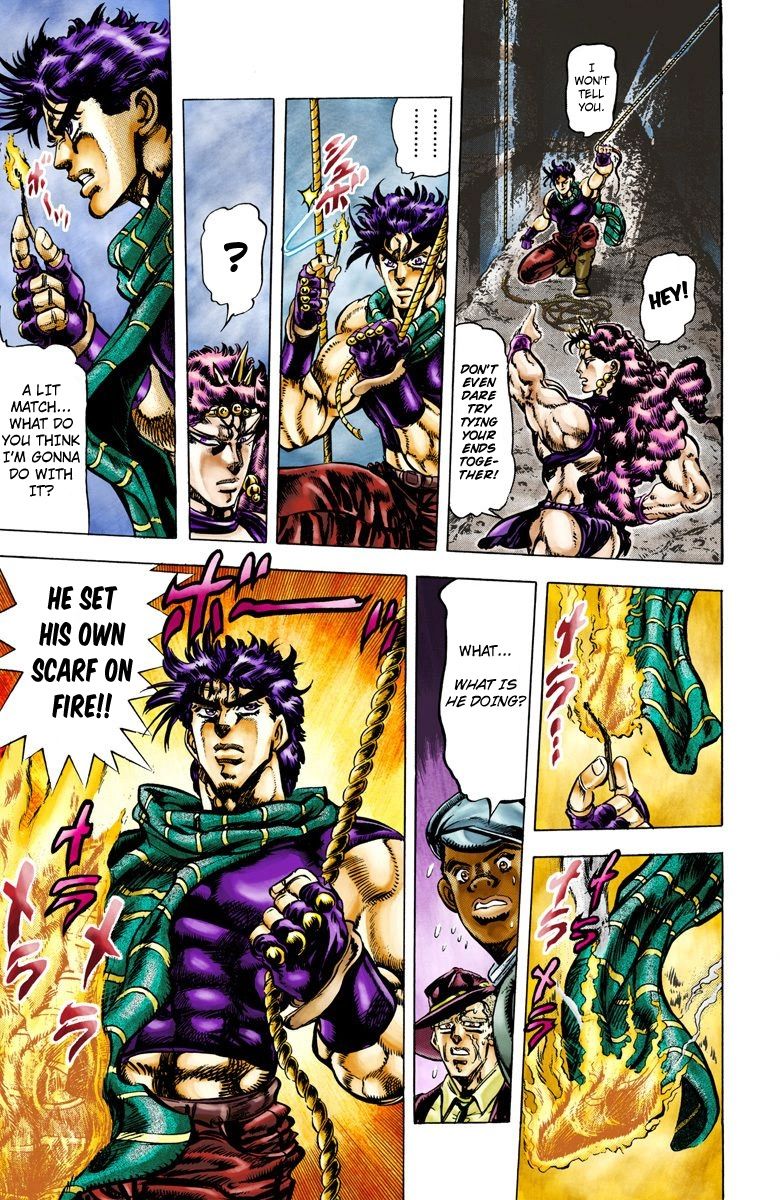 Read JoJo's Bizarre Adventure Part 2 Battle Tendency Official Colored Manga Online
